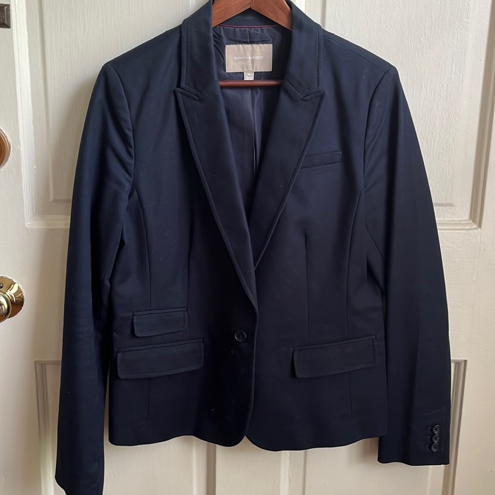 Banana Republic Navy blue suit - previously worn